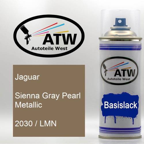 Jaguar, Sienna Gray Pearl Metallic, 2030 / LMN: 400ml Sprühdose, von ATW Autoteile West.